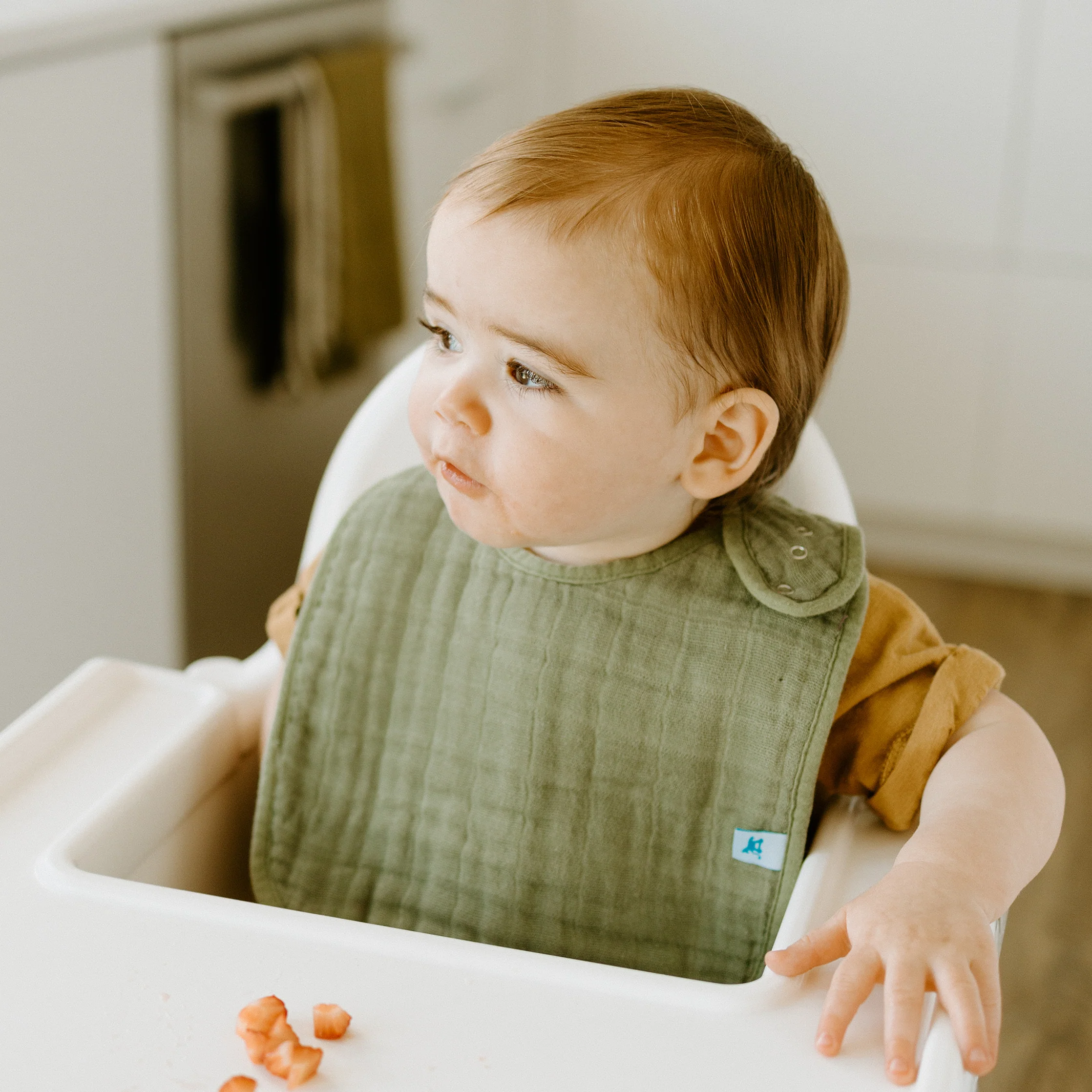 Cotton Muslin Classic Bib 3 Pack - Llama Llama - Image 10