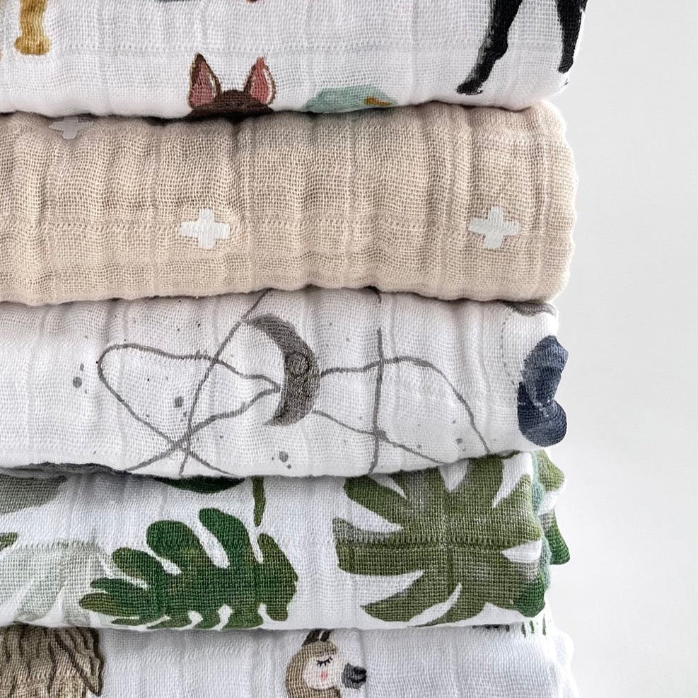 Original Cotton Muslin Quilt - Planetary - Image 7