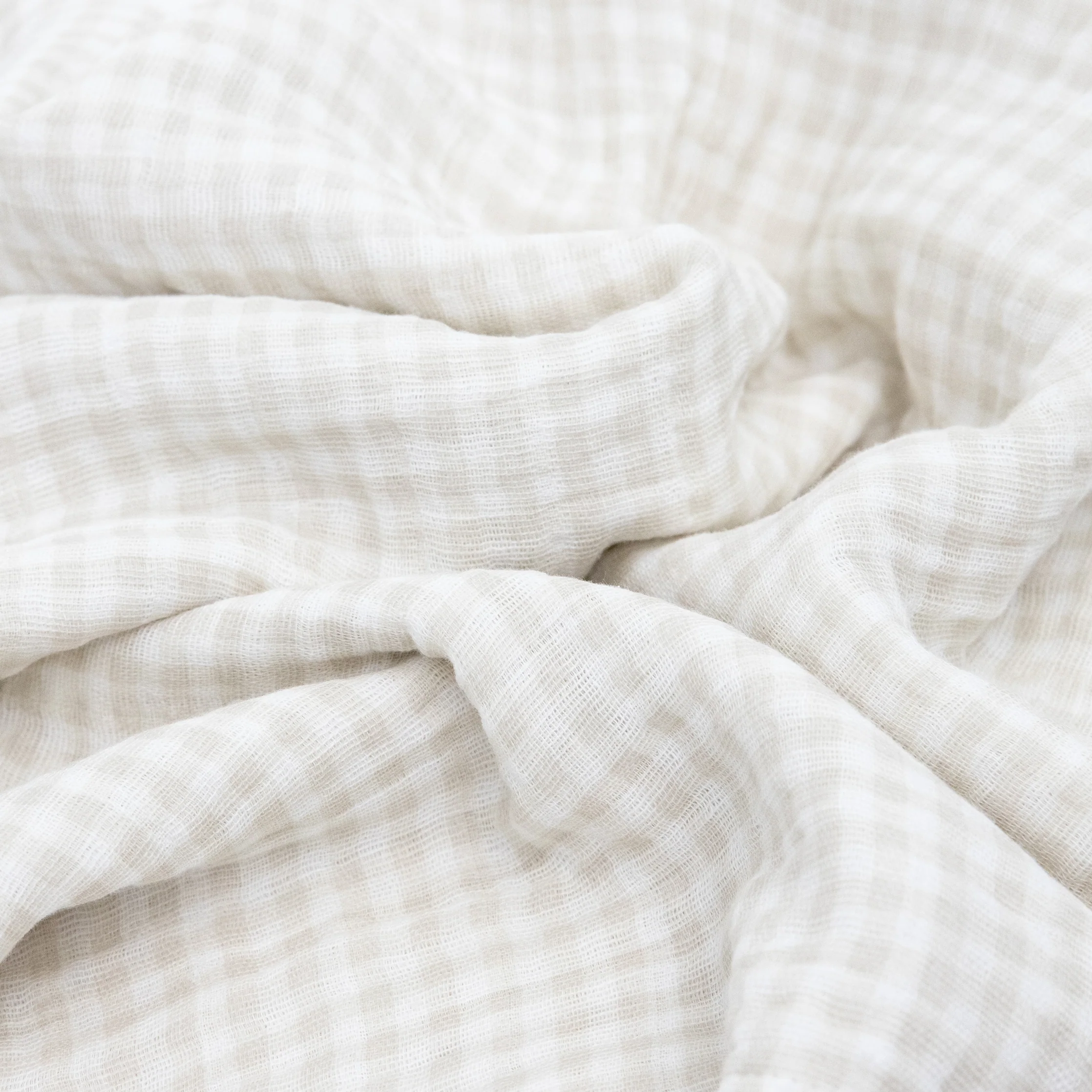 Cotton Muslin Swaddle Blanket 3 Pack - Georgia Peach 2 - Image 4