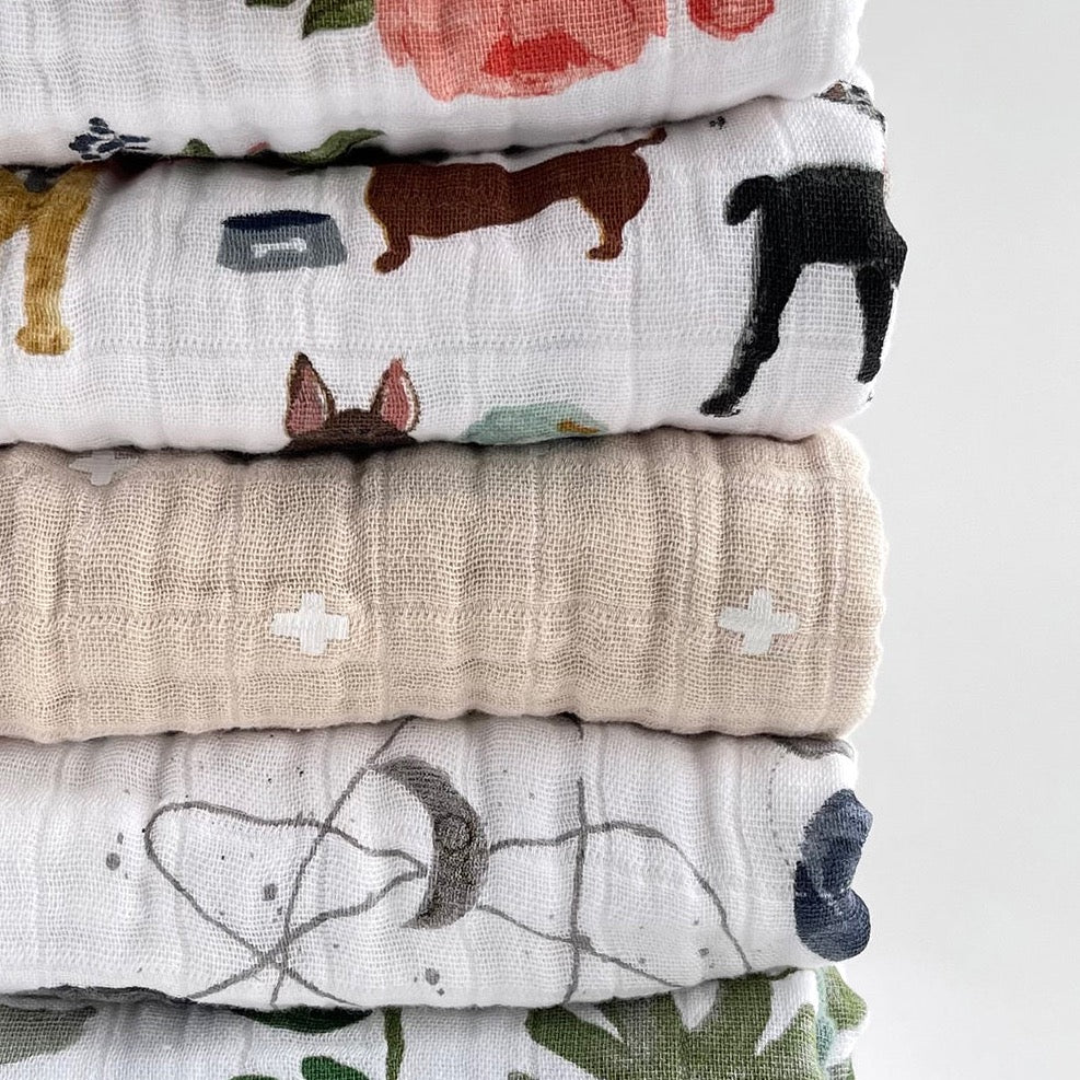 Original Cotton Muslin Quilt - Woof - Image 6