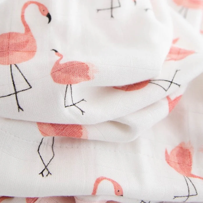 Deluxe Muslin Baby Quilt - Pink Ladies - Image 3