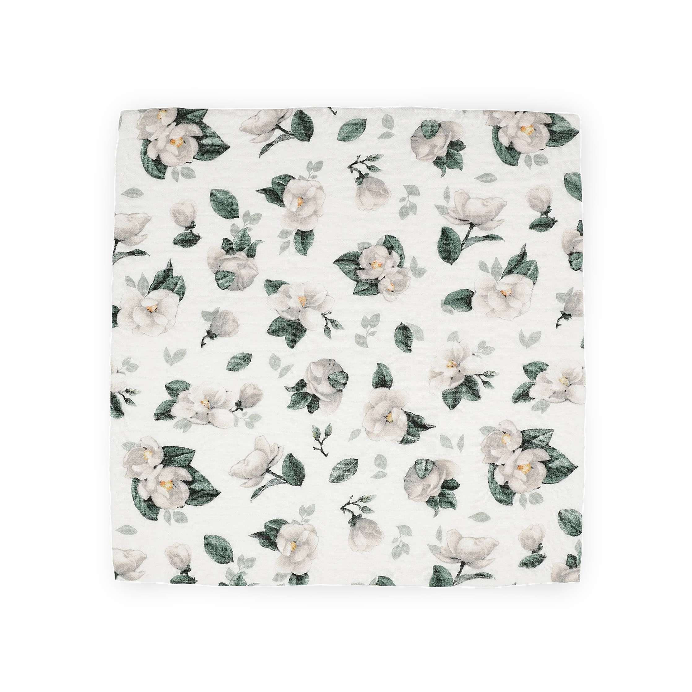 Organic Cotton Muslin Swaddle Blanket 2 Pack - Magnolia - Image 4