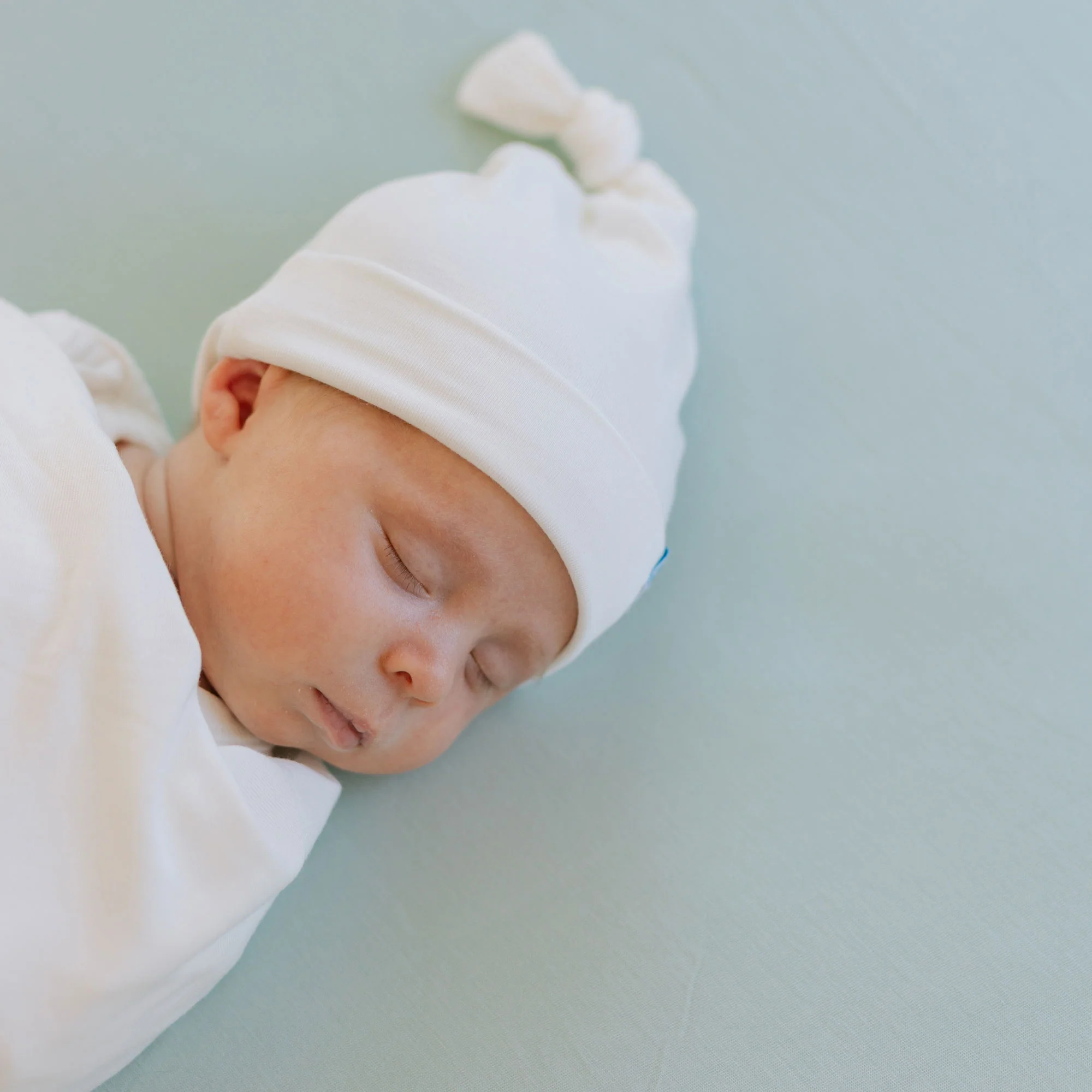 Stretch Knit Hat - White - Image 5